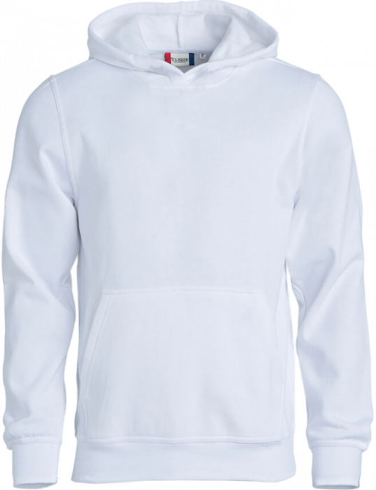 Clique - Cotton Hoodie Junior - Blanc