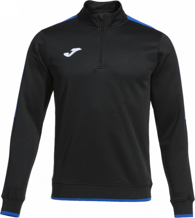 Joma - Olimpiada Half Zip Top - Negro & azul regio