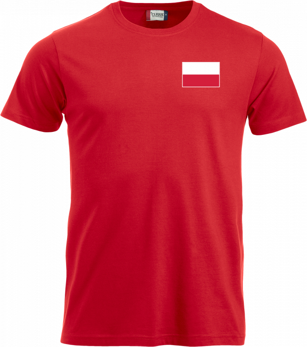 Clique - Country Jersey - Poland - Red