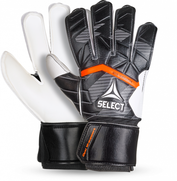 Select - 03 Youth V25 Goal Keeper Gloves - Noir